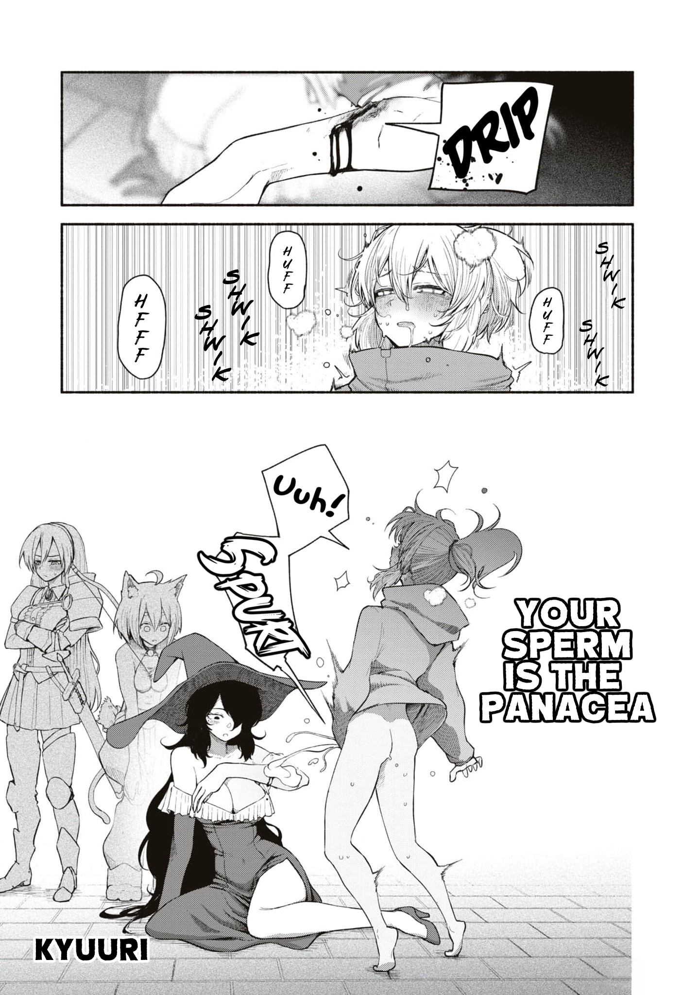 Dungeon De Sex Musou Anthology Comic Vol.1 Chapter 1: Your Sperm Is The Panacea (By Kyuuri) - Picture 1