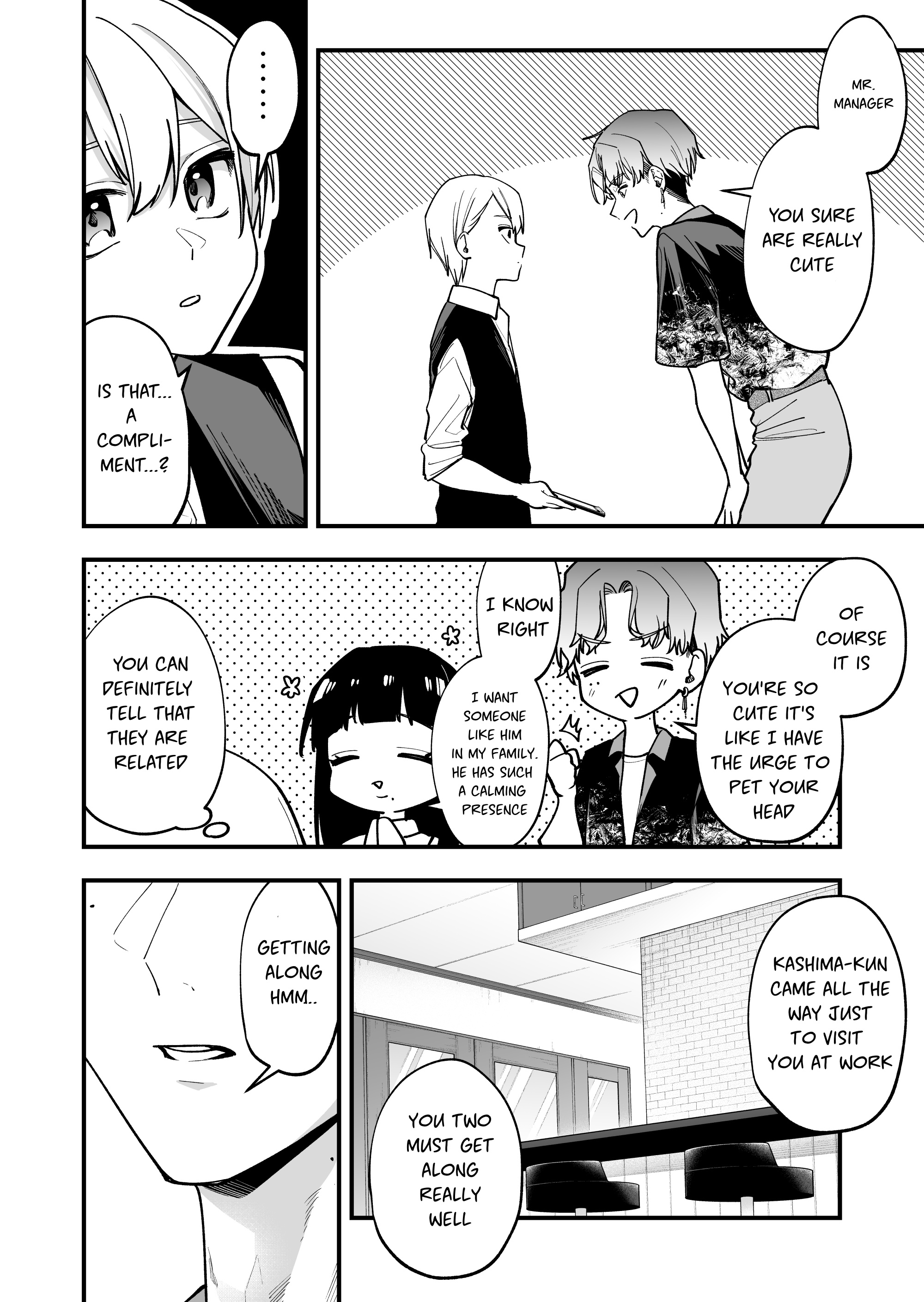 The Manager And The Oblivious Waitress Chapter 32: The Jk & Her Cousin - Picture 2