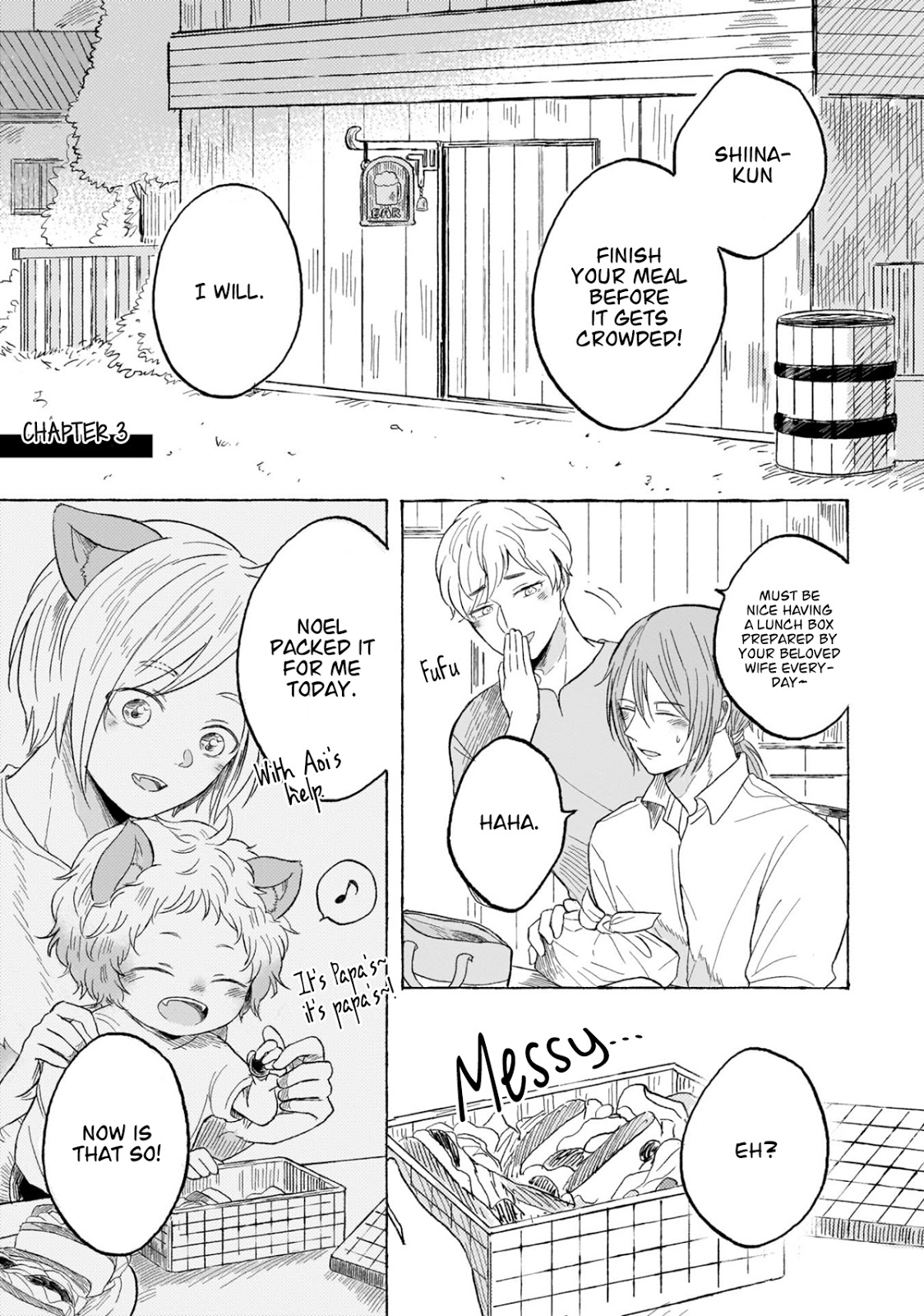 Ouchi E Kaerou: Neko Mimi Omegaverse - Page 2