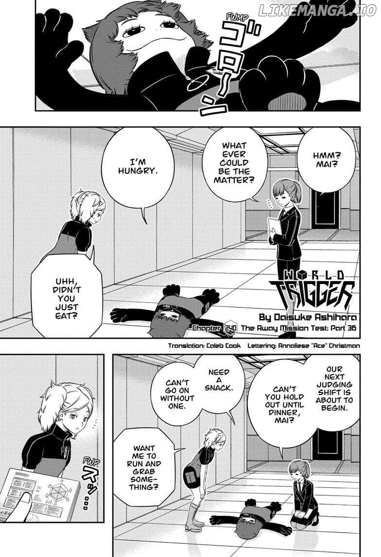 World Trigger Chapter 240 - Picture 2
