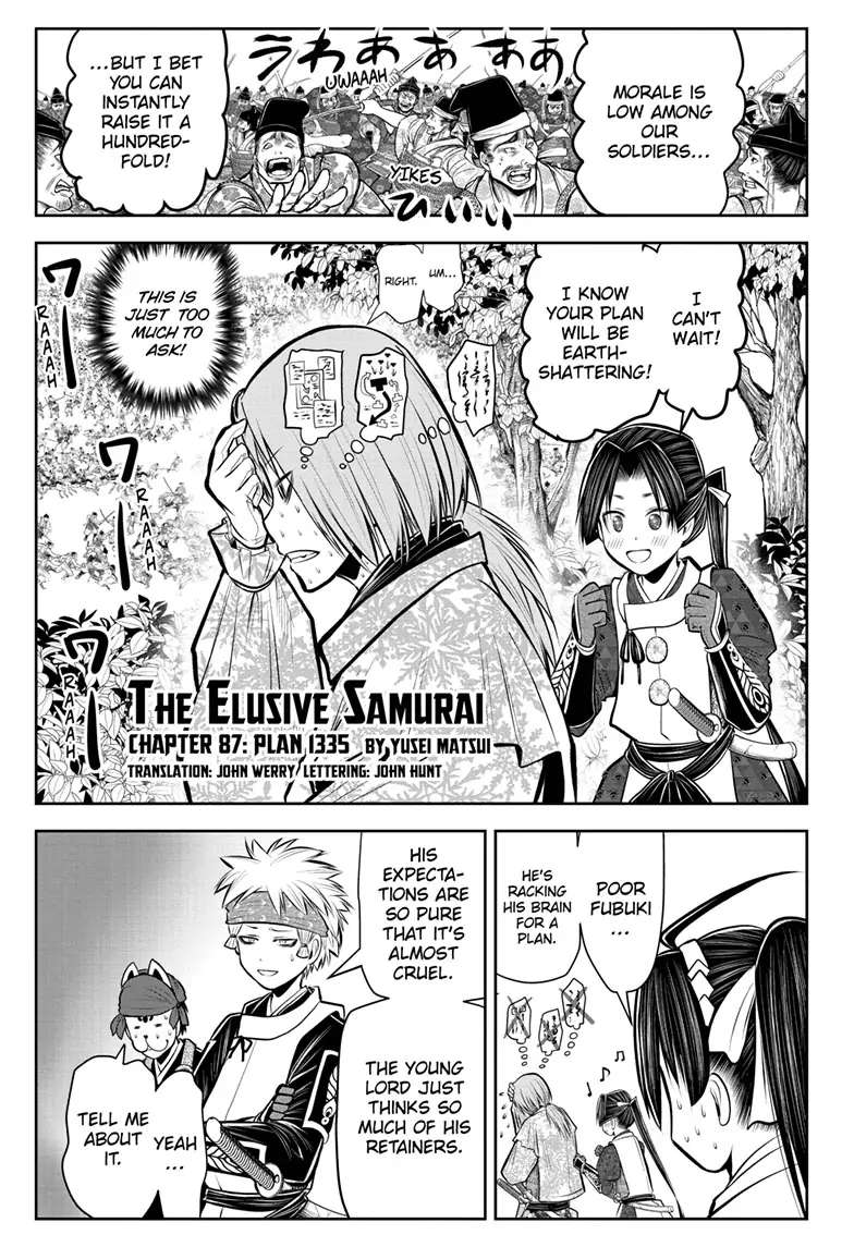 The Elusive Samurai (Official Version) Chapter 87 - Picture 1