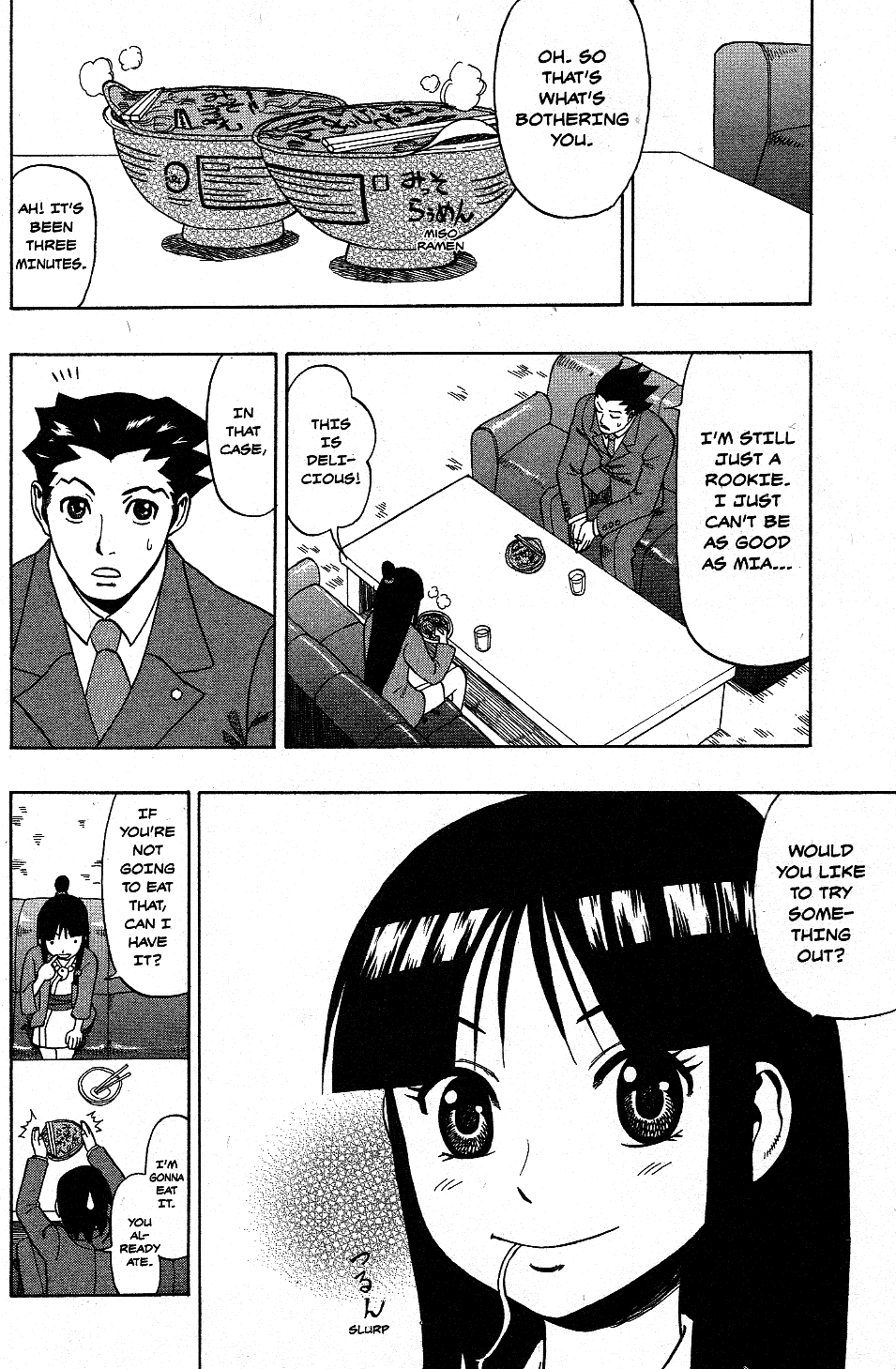 Phoenix Wright: Ace Attorney - Official Casebook Vol.1 Chapter 16: The Legendary Defense Attorney - By Kikuchiyo Anko - Picture 3