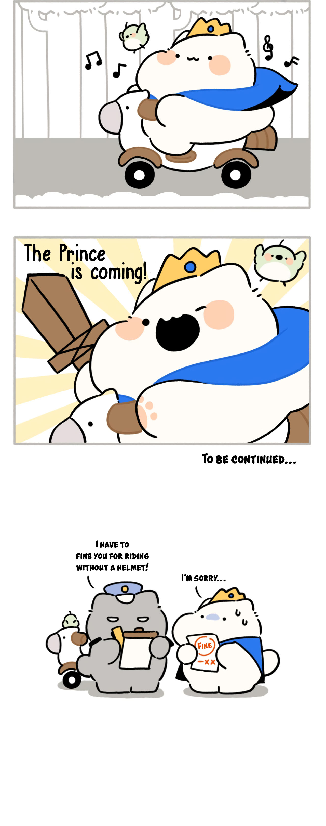 Chubby Cats And Dogs Chapter 6: The Princess And The Evil Dragon (Part 3) - Picture 2