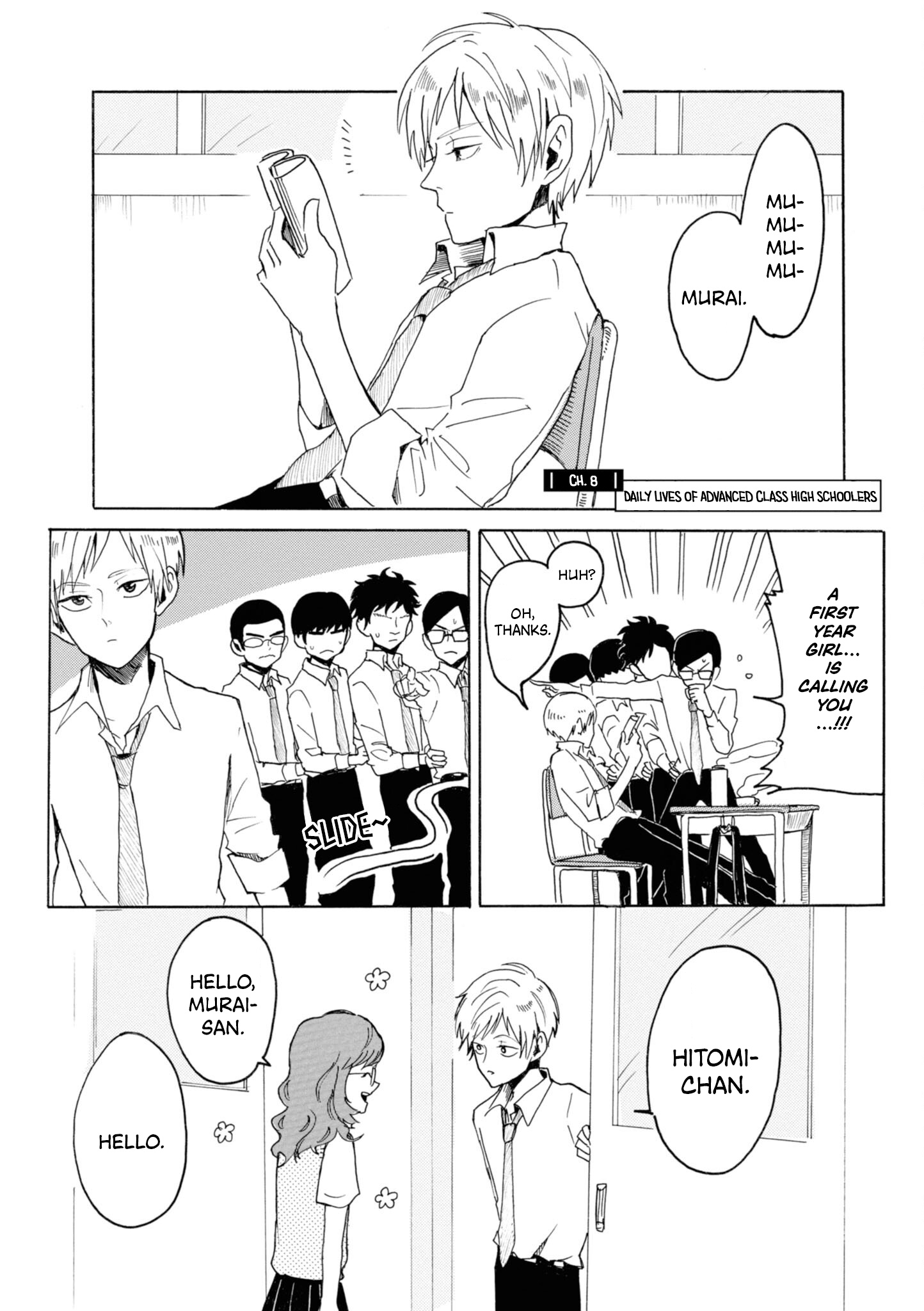 Murai's Love Vol.1 Chapter 10: Daily Lives Of Advanced Class High Schoolers - Picture 1